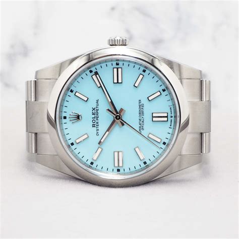 41mm tiffany blue rolex|Rolex oyster perpetual 41mm celebration.